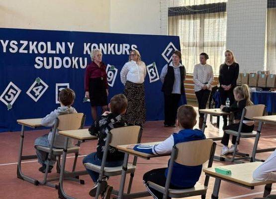 Grafika 4: Międzyszkolny Konkurs Sudoku gm. Wicko pod patronatem Wójta Gminy Wicko