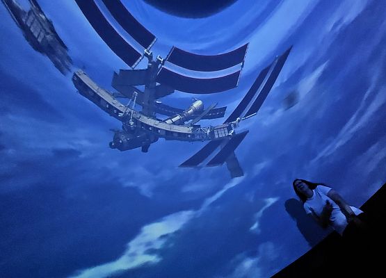 Grafika 3: Interaktywne zajęcia z mobilnym planetarium