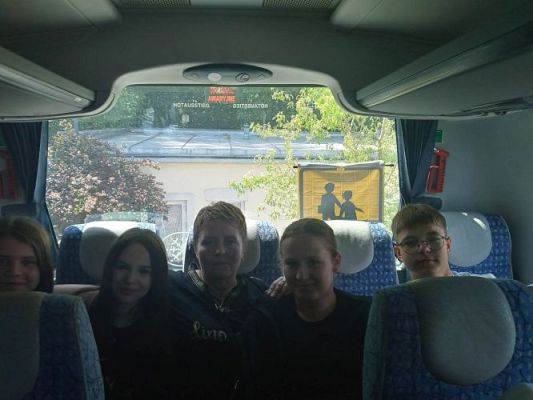 Grafika #17: Wycieczka do Warszawy klas VIII gminy Wicko