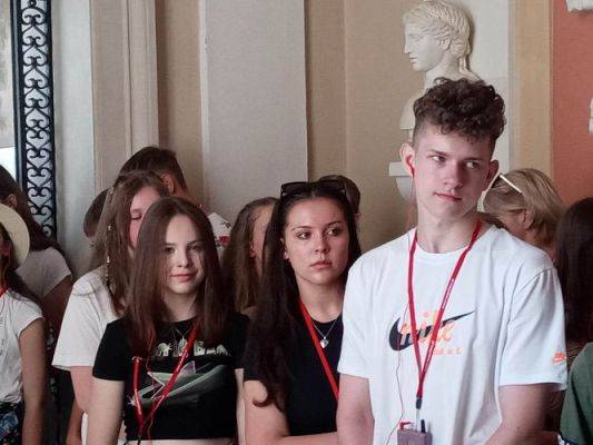 Grafika #25: Wycieczka do Warszawy klas VIII gminy Wicko