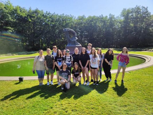 Grafika #26: Wycieczka do Warszawy klas VIII gminy Wicko