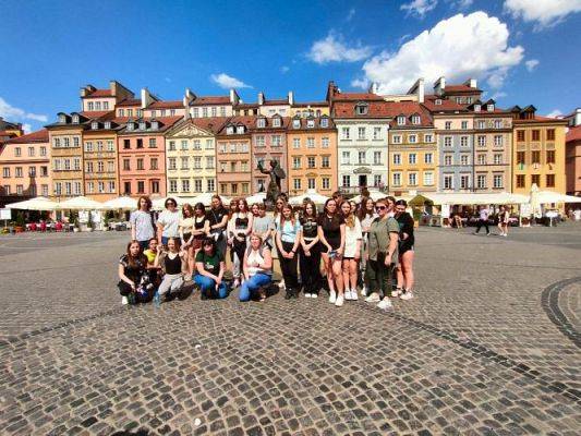 Grafika #31: Wycieczka do Warszawy klas VIII gminy Wicko