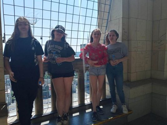 Grafika #35: Wycieczka do Warszawy klas VIII gminy Wicko