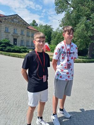 Grafika #58: Wycieczka do Warszawy klas VIII gminy Wicko