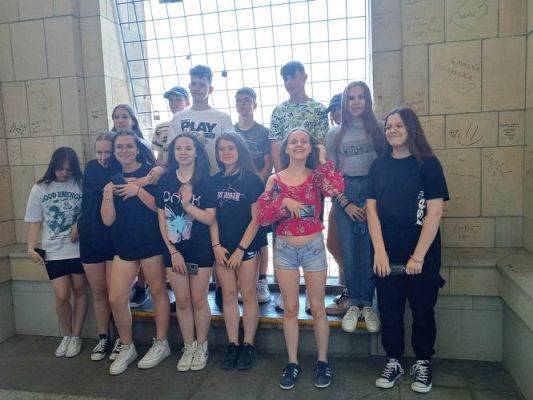 Grafika #60: Wycieczka do Warszawy klas VIII gminy Wicko