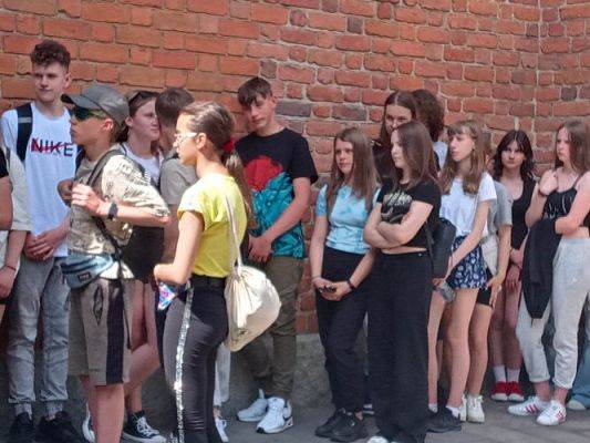 Grafika #71: Wycieczka do Warszawy klas VIII gminy Wicko