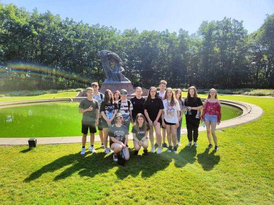 Grafika #81: Wycieczka do Warszawy klas VIII gminy Wicko