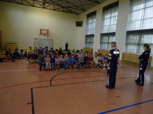 Grafika #2: Spotkanie z Policją