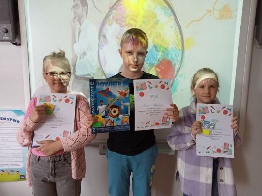 Grafika #8: Konkurs czytania ze zrozumieniem "Główka pracuje!"