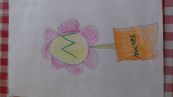 Grafika #9: Prace dzieci z oddziału przedszk.