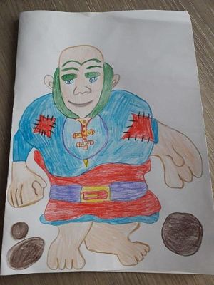 Grafika #7: prace uczniów klasy 5