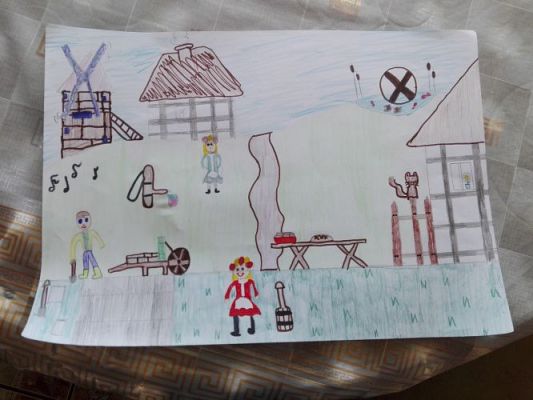 Grafika #64: prace uczniów klasy 5