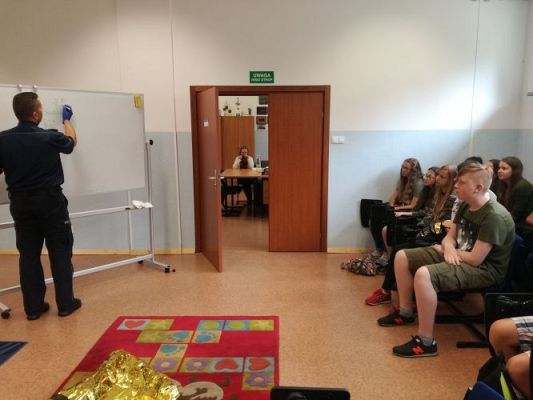 Grafika #11: Wyjazd do Szkoły Policji w Słupsku