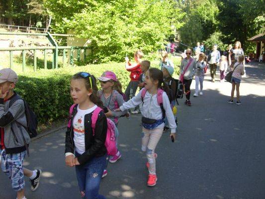 Grafika #23: Wycieczka kl. O-III do zoo