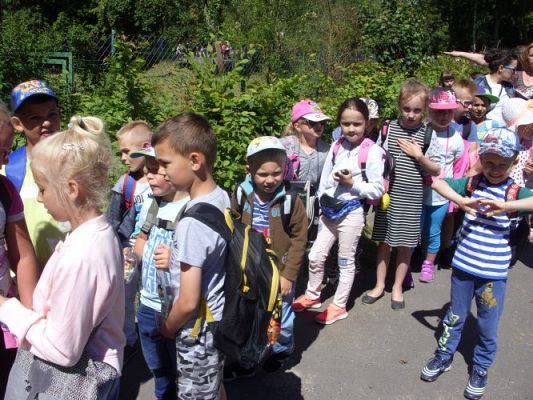 Grafika #45: Wycieczka kl. O-III do zoo