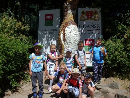 Grafika #55: Wycieczka kl. O-III do zoo