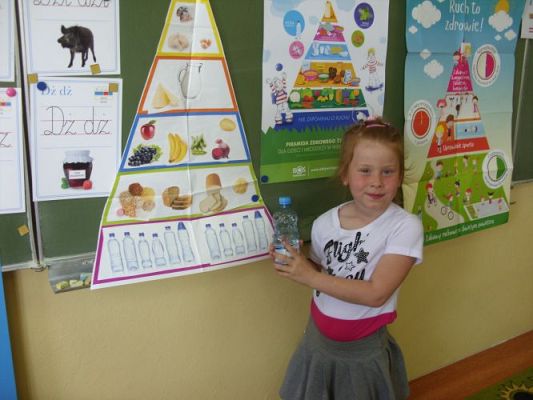 Grafika #15: Piramida Zdrowia Pierwszoklasisty