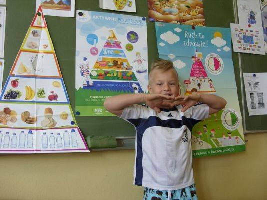 Grafika #25: Piramida Zdrowia Pierwszoklasisty