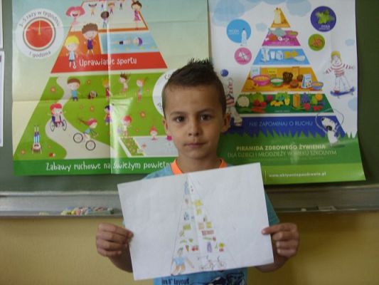 Grafika #43: Piramida Zdrowia Pierwszoklasisty