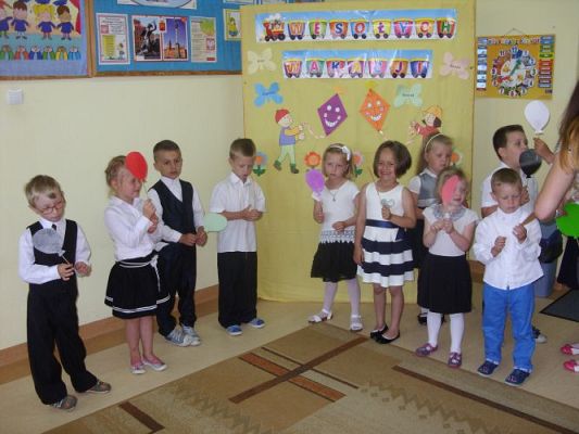 Grafika #16: Zakończenie roku przedszkolnego