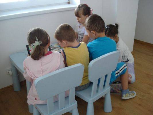 Grafika #0: Wycieczka klas O-III na wystawę Łebskie Klocki- cz. 1