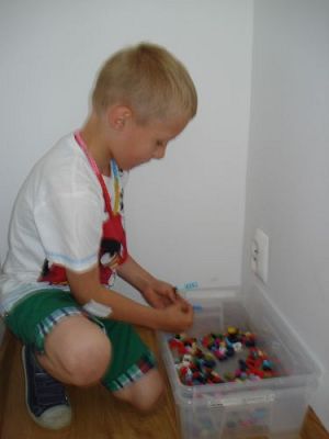 Grafika #8: Wycieczka klas O-III na wystawę Łebskie Klocki- cz. 1