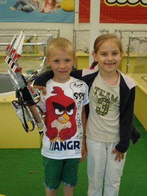 Grafika #45: Wycieczka klas O-III na wystawę Łebskie Klocki- cz. 1