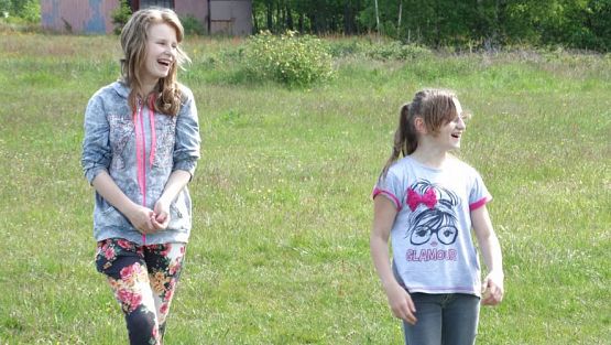 Grafika #9: Biwak klasy VI w Żarnowskiej