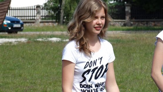 Grafika #17: Biwak klasy VI w Żarnowskiej