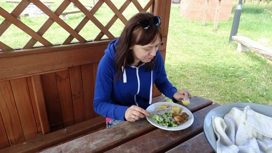 Grafika #26: Biwak klasy VI w Żarnowskiej