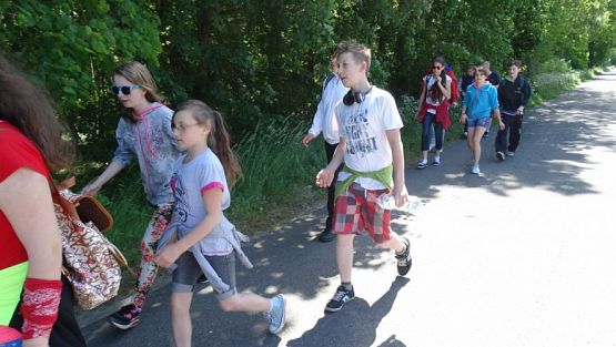 Grafika #32: Biwak klasy VI w Żarnowskiej