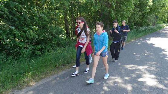 Grafika #33: Biwak klasy VI w Żarnowskiej