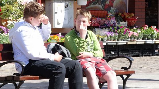 Grafika #39: Biwak klasy VI w Żarnowskiej