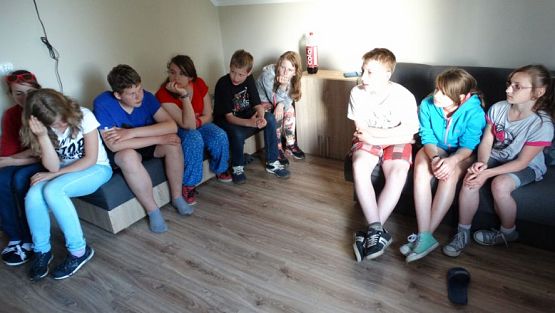 Grafika #63: Biwak klasy VI w Żarnowskiej