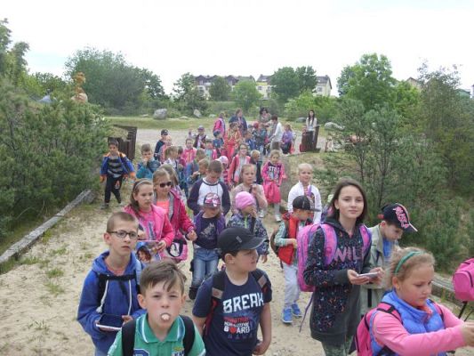 Grafika #18: Wycieczka kl. 0 - III do Władysławowa