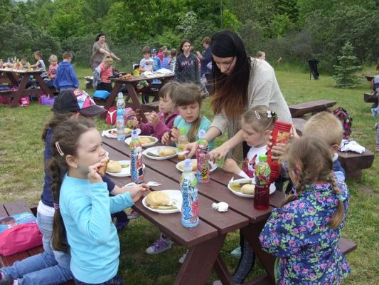 Grafika #64: Wycieczka kl. 0 - III do Władysławowa