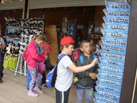 Grafika #71: Wycieczka kl. 0 - III do Władysławowa