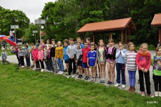 Grafika #1: Gminne Biegi Przełajowe "Krasnali"