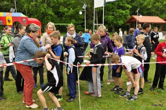 Grafika #20: Gminne Biegi Przełajowe "Krasnali"