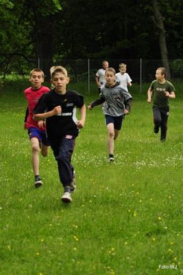 Grafika #28: Gminne Biegi Przełajowe "Krasnali"