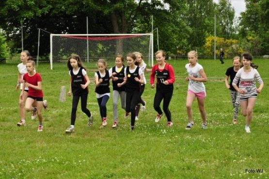 Grafika #31: Gminne Biegi Przełajowe "Krasnali"