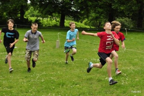 Grafika #40: Gminne Biegi Przełajowe "Krasnali"