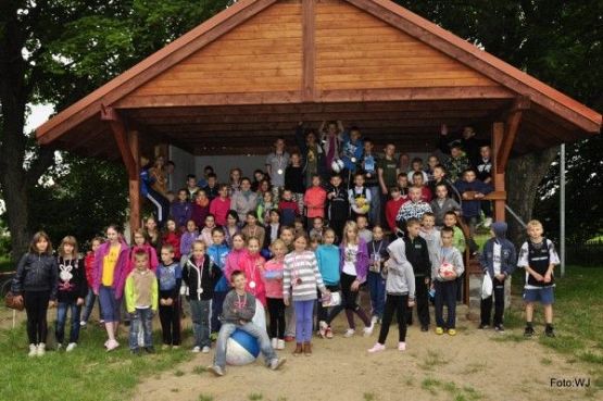 Grafika #52: Gminne Biegi Przełajowe "Krasnali"