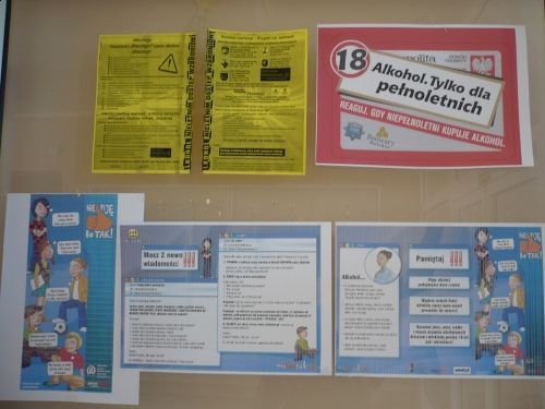 Grafika #5: Akcja profilaktyczna ALKOHOL - STOP