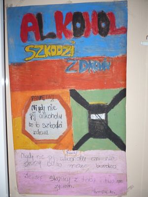 Grafika #3: Akcja profilaktyczna ALKOHOL - STOP