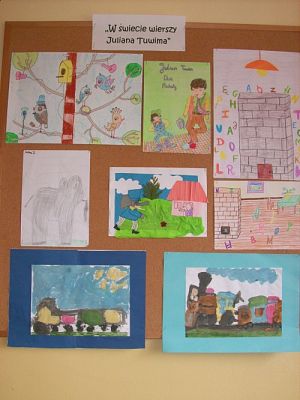 Grafika #0: Wyróżnienia w konkursie "W świecie wierszy Juliana Tuwima"