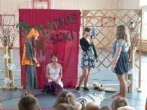 Grafika #1: Inscenizacja "Poplątane bajki"