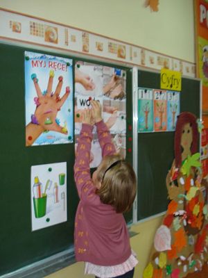 Grafika #1: W jak woda- zajęcia edukacji wczesnoszkolnej- klasa 1