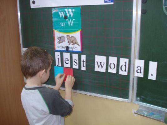 Grafika #11: W jak woda- zajęcia edukacji wczesnoszkolnej- klasa 1