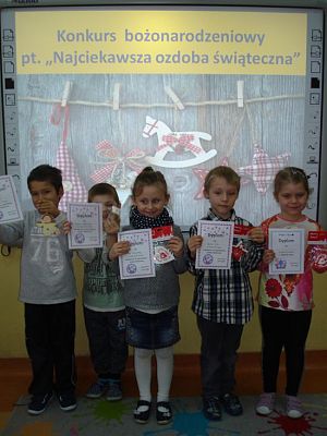 Grafika #3: Konkursy bożonarodzeniowe- Klasa 1
